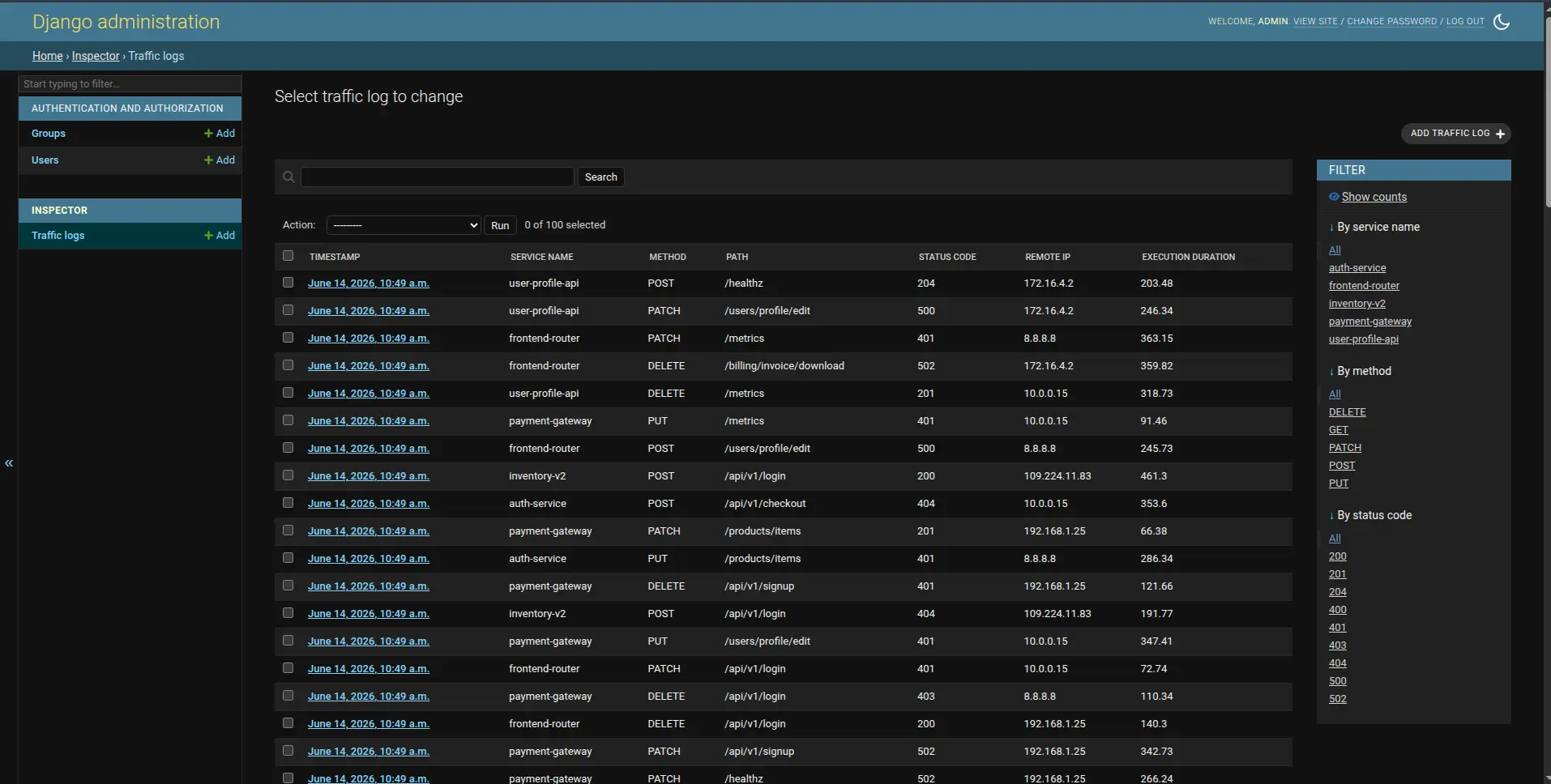 LogVerse Dashboard